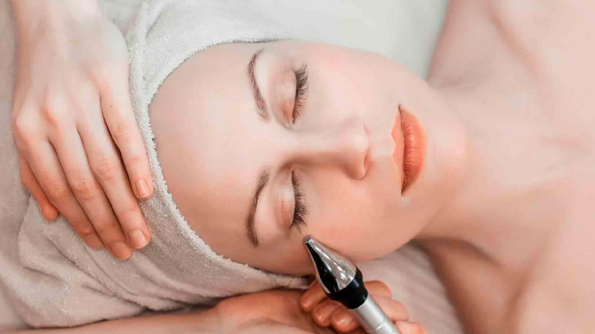 Facial treatment at Skin and Beyond Spa in Gold Coast, Chicago