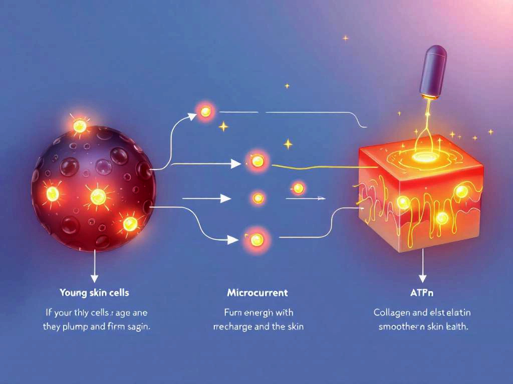 image glowing batteries