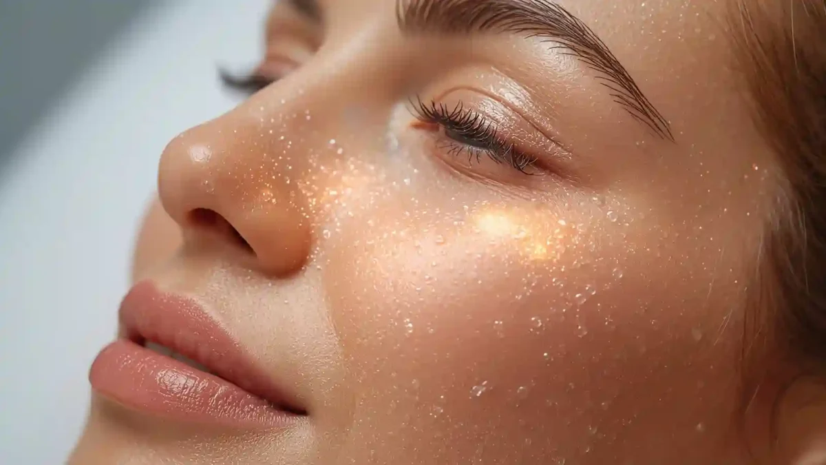 image PCA Skin products for the Oxygenating Trio Facial treatment in a spa setting.