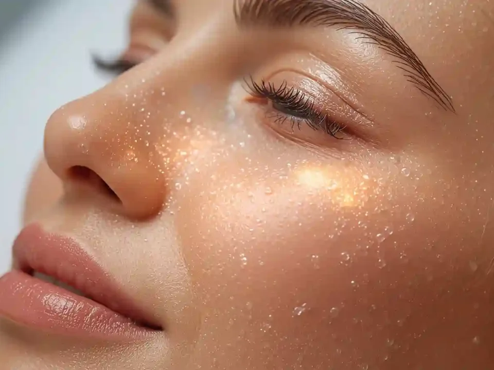 image PCA Skin products for the Oxygenating Trio Facial treatment in a spa setting.